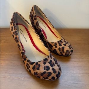 Chinese Laundry Leopard Wedges